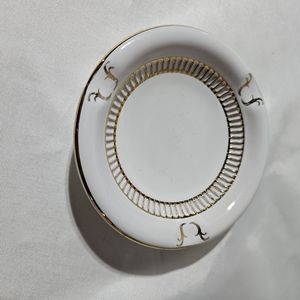 Vintage small porcelain ashtray Made In Italy